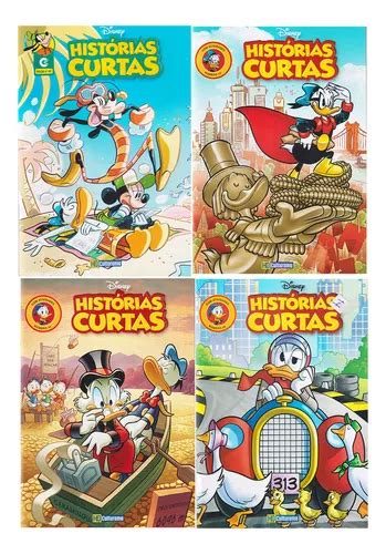 Gibi Disney Culturama Kit Histórias Curtas Edições 2023 Vols 42 43