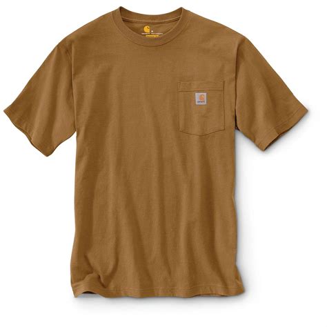 Carhartt Mens Workwear Pocket Short Sleeve T Shirt 597457 T Shirts