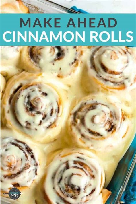 Overnight Cinnamon Rolls {Make Ahead Cinnamon Rolls} - Sustainable Cooks