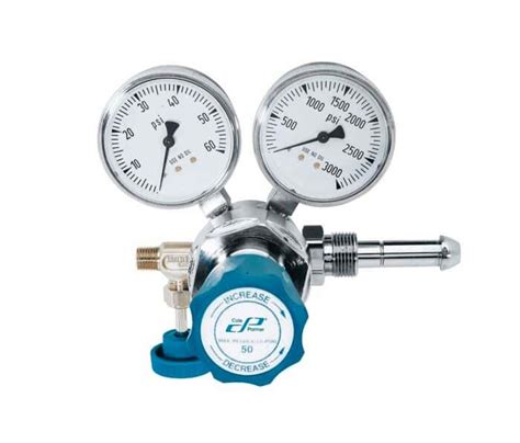 Cole Parmer Two Stage High Purity Gas Regulator 900 Scfh Capacity 320 Cga From Cole Parmer