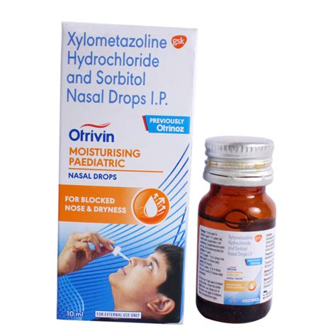 Otrivin Moisturizing Paediatric Nasal Drop 10 Ml Price Uses Side Effects Composition Apollo