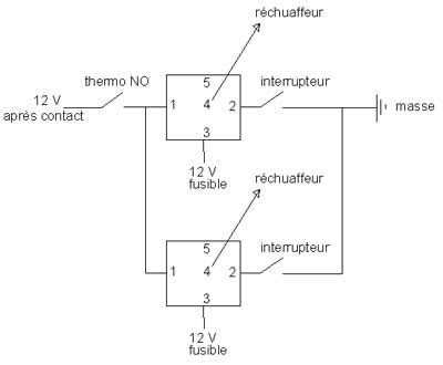 Schema Electrique Relais Inverseur