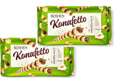 Roshen Konafetto Crispy Wafer Rolls W Cocoa Cream Ubuy India