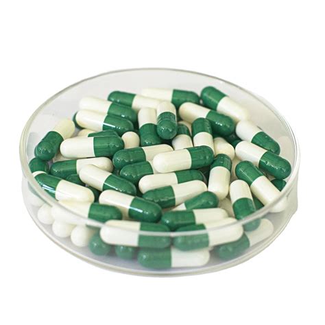 High Quality Green Green White Pharmaceutical Biodegradable Empty