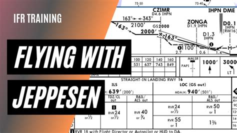 How To Read A Jeppesen Approach Plate Transition To Jeppesen YouTube