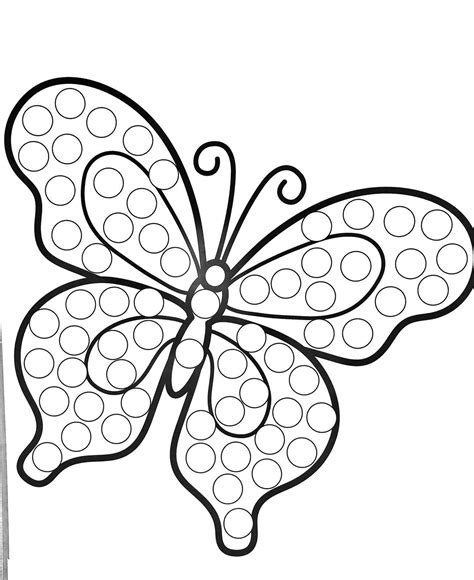 Images By Haneen Daher On Stikers | Preschool Coloring Pages, Do A Dot