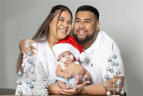 ‘Miracle’ baby born 17 weeks early celebrates first Christmas | The ...