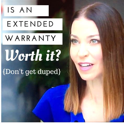 Extended Warranty Dont Get Duped Into Buying An Extended Warranty