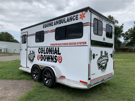 Horse Ambulance Equine Amublance Horse Trailer Oklahoma