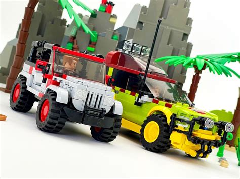 Lego Moc Jurassic Park Two Pack By Ibrickeditup Rebrickable Build With Lego