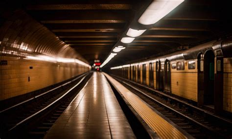 eerie abandoned subway station  tunnels  canon man  deviantart