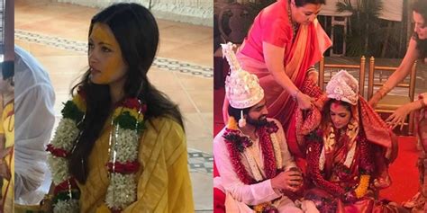 PICTURES: Riya Sen Ties The Knot In A Traditional Bengali Wedding ...