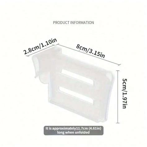 Piezas Distribuidor De Espacio Para Refrigerador Clip Divisor De