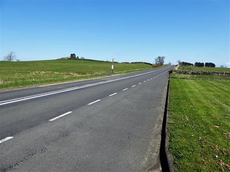 The Line Of Hadrians Wall Along The Kevin Waterhouse Geograph