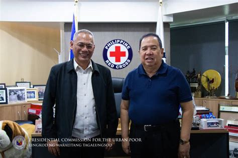 PCUP PH Red Cross To Join Forces In Uplifting Urban Poor Sector