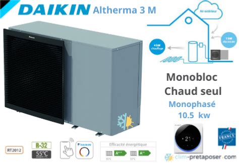 Pompe Chaleur Daikin Altherma M Monobloc Basse Temp Rature C