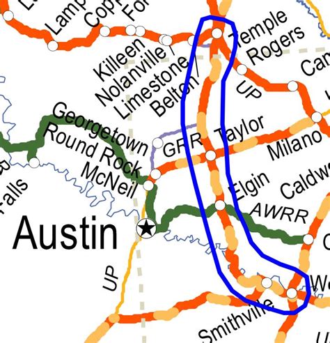 BNSF Map View Of Route | TrainBoard.com - The Internet's Original