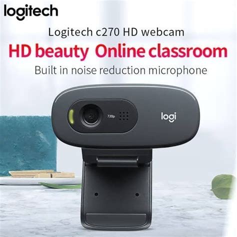 Jual Logitech C270 C270i Webcam HD 720p Support Windows Mac OS Chrome