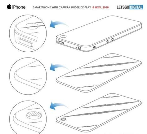 與劉海說再見，蘋果新專利曝光，iphone也將用上屏幕開孔技術 每日頭條