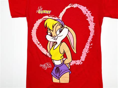 Vintage Lola Bunny Shirt 90s Space Jam Tune Squad Monstars Etsy Israel