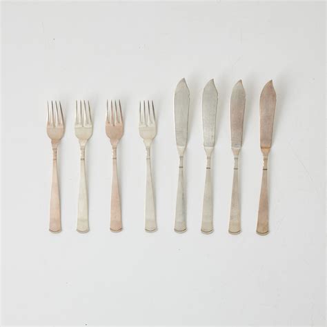 Images for 2226034 JACOB ÄNGMAN 24 dlr Rosenholm fish cutlery