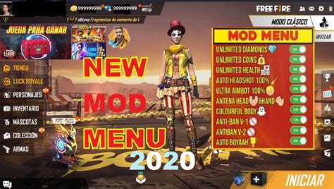 NUEVO Mod Menú Para Free Fire v1 56 Plus V3 ZONACRACKS NUEVO Mod Menú