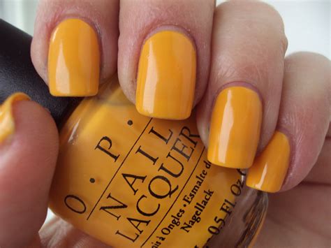 Opi The It Color Yellow Nail Polish Yellow Nails Opi Nail Colors