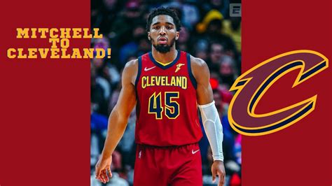 Donovan Mitchell Traded To The Cleveland Cavaliers Youtube