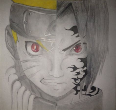 Sketch Naruto Characters Drawing Face