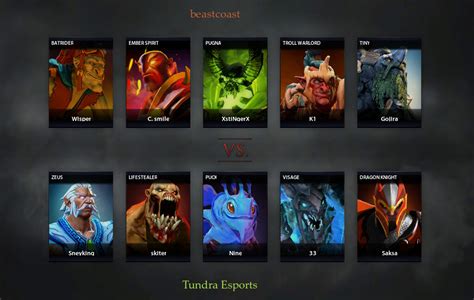 bc vs Tundra 竞技 PGL Arlington 2022 刀塔Dota 2 07 08 2022 赛事