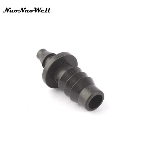 NuoNuoWell manguera de 8 11mm a 4 7mm Conector recto de púas para