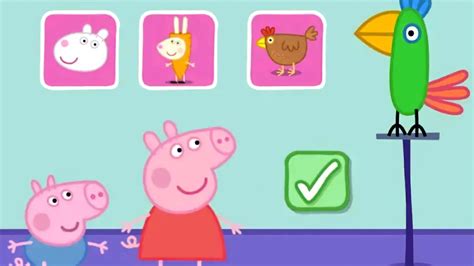 Peppa Pig Polly Parrot Matching Cards Dot To Dot Feed Polly