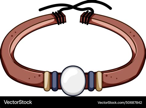 Thread Hippie Friendship Bracelets Cartoon Vector Image