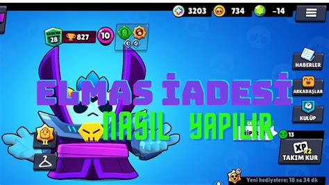 Brawl Stars geri ödeme elmas iadesi nasıl yapılır Kanıtlı YouTube