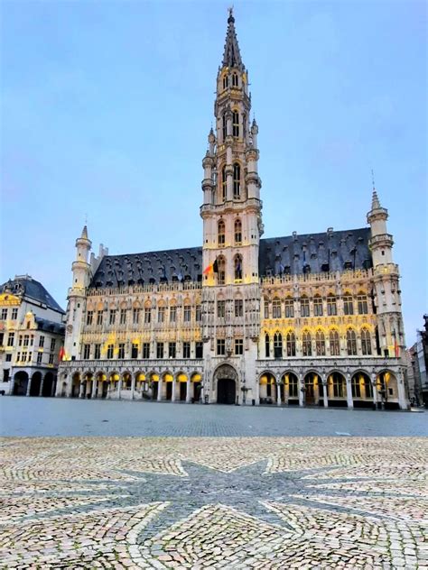 According to legend, when the architect of the Town Hall in Brussels