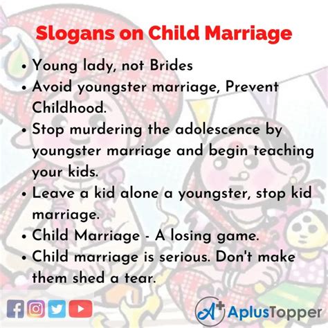 Stop Child Marriage Quotes