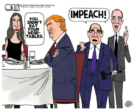 And Away We Go To Impeachment Political Cartoons Daily Bulletin