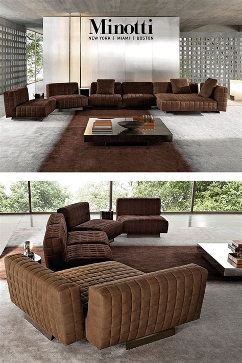 Minotti Twiggy Seating By Rodolfo Dordoni For Luxurious Interiors In