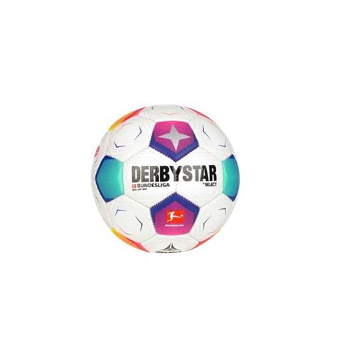 Derbystar Fotball Brillant Mini V23 Bundesliga 2023 24 Hvit Multicolor