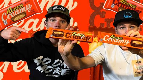 MORE REESES Creamy VS CRUNCHY Which Is BEST YouTube