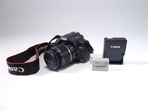 Canon Eos Rebel T1i W 18 55mm 35 56 Shutter Count 2874 Camera Exchange