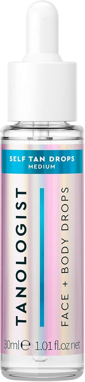 Tanologist Self Tan Drops Medium 30 Ml Add Self Tanning Drops To Skin