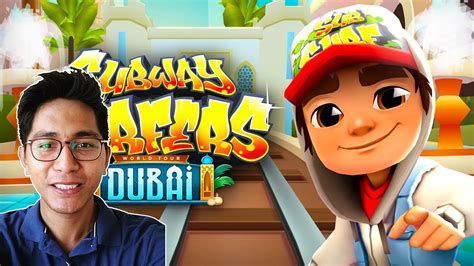 Subway Surfers Dubai Gameplay Hd World Tour Map Dubai Youtube