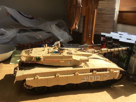 Idf Merkava Mk Iii Tank Plastic Model Military Vehicle Kit