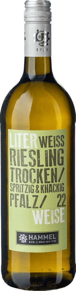 Literweise Riesling Trocken Weingut Hammel VINELLO