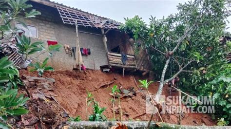 Pemandangan Mengerikan Akibat Pergerakan Tanah Di Pinggir Aliran Sungai