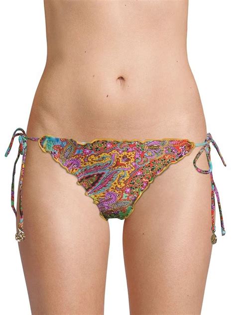 Luli Fama Multicolored Bikini Bottom LuliFama Multicolored Bikini