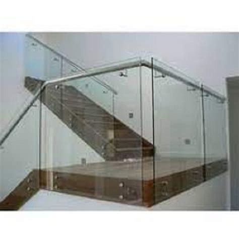 Stainless Steel Glass Railing Dimension(l*w*h): 40x65x300 Millimeter ...