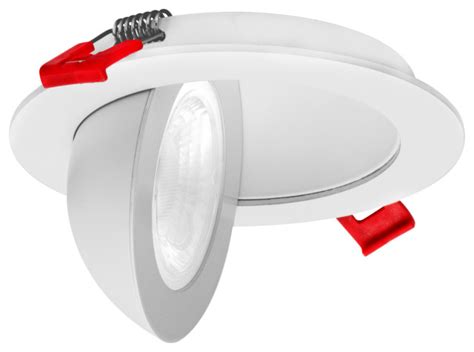 DGF 4 Selectable Canless Floating Gimbal LED Recessed Downlight