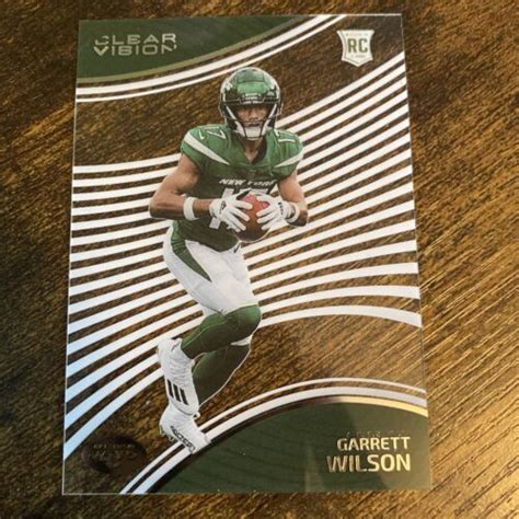 2022 Panini Chronicles Clear Vision Rookies 7 Garrett Wilson RC EBay